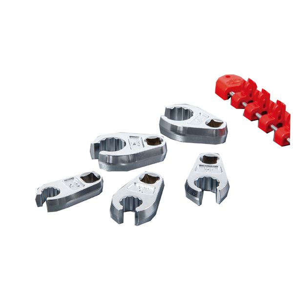 KTC 京都機械工具 9.5SQ クローフットレンチ 14mm BNS3-14W 9.5SQサイズのクローフットレンチ、14mmサイズのBNS3-14W 力強く、確実にボルトを締めるための必需品 手にフィットし、作業効率を高める頼れる相棒 京都の匠の技が込められた逸品、プロも認める信頼のツール