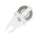 (まとめ)プラス 裏から見えない修正テープ5mm交換 ホワイト(WH-014P、WH-015P、WH-016P用)【×20セット】 白 透明な修正テープで見えな...