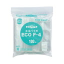 (まとめ) セイニチユニパック エコバイオ(チャック付ポリエチレン袋) ヨコ120×タテ170×厚み0.04mm ECO F-41パック(100枚) 【×3セッ...