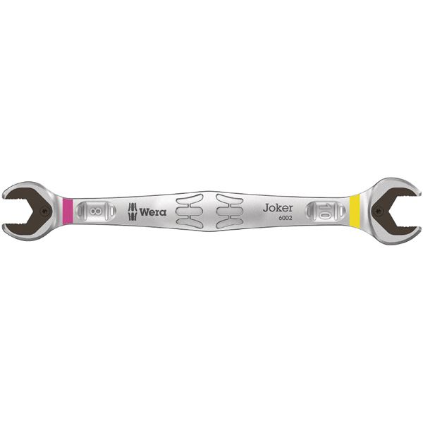 WERA ヴェラ 両口スパナ JOKER サイズ8x10mm 全長141mm 020259 工具 ツール DIY 作業工具 道具 両口スパナJOKER、8x10mmのサイズで141mmの全長 あらゆる作業に対応する便利なツール