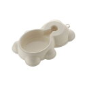 (まとめ)Nウォーターフィーダー アイボリー【×5セット】 (犬猫用品/食器) 乳白色 飲むだけで自動補給 満たされる喜びを味わえるウォーターフィーダー【まとめ...