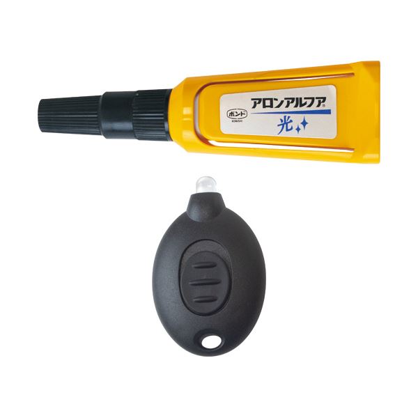 コニシ ボンドアロンアルフア 光 4g ブリスターパック #06009 1本 強力な接着力を持つアロンアルフア光..