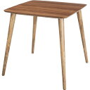ダイニングテーブル ダイニング用テーブル 食卓テーブル 机 リビングテーブル リビング用 応接テーブル 幅75cm 正方形 木製 ラバーウッド Tomte トム...