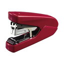 MAX マックス ホッチキス パワーフラット レッド HD-10DFL/R2 HD91726 赤 パワフルな赤い力で文書をスマートに仕上げる ハイパーフラットス...