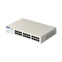 レイヤー2 Giga対応 アンマネージスイッチ 24ポート EHB-UG2B24-S 1セット(3台) 高速通信に対応した24ポートのスイッチセット エレコムレ...