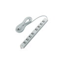 OAタップ磁石付3P 8個口 3m T-WRM3830LG/RS OAタップ磁石付3P 8個口 3m T-WRM3830LG/RS
