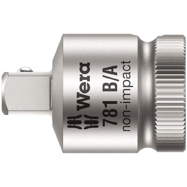 WERA ヴェラ 凸1/4DR×凹3/8DR ビットアダプター 042672 工具 作業工具 ツール DIY 道具 1/4ドライブか..