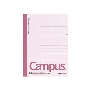 (まとめ)キャンパスノート A6 A罫 48枚 240冊 クリエイティブなアイデアを育む、手帳感覚のキャンパスノート 小さなサイズながらA罫48枚、240冊の使...