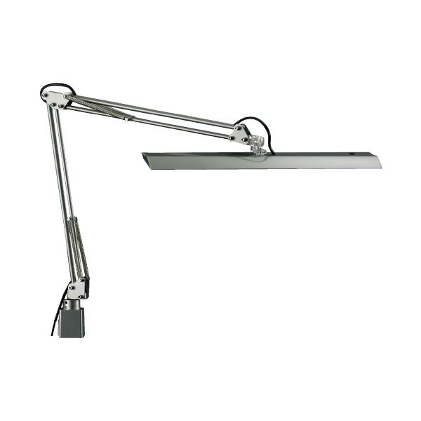 山田ライト 照明 LEDデスク (テーブル 机) ライト Z-10R シルバー シルバーの光で快適な作業環境を創り出し、集中力を高めるLEDデスク (テーブル 机) ライト 調光機能や角度調整も自在で、光をコントロール 最高のパフォーマンスを引き出す革新的なデスク ライト