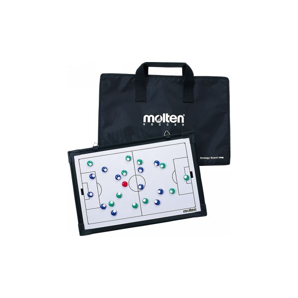molten(モルテン) 作戦盤 MSBF 戦術の舞台、サッカー用フルコート・ハーフコート両面タイプ作戦板 戦略を描き、勝利を掴め