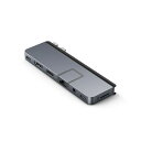 HYPER HyperDrive 7in2 USB-Cハブ DUO PRO Space Gray HP-HD575-G MacBook Proに最適な7つのポー...