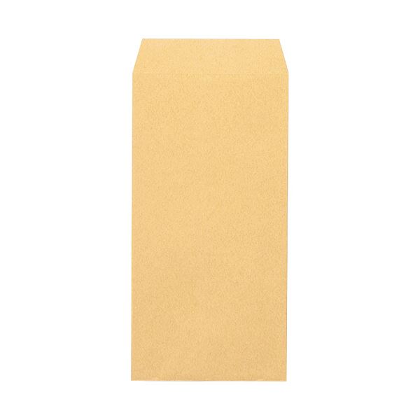 (まとめ) 高春堂 ピースR40再生紙クラフト封筒 テープのり付 長3 70g/m2 〒枠なし 525 1パック(100枚) 【×10セット】 再生紙で作られた...