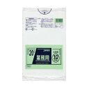 【10セット】 ジャパックス メタロセン配合ポリ袋 20L半透明10枚 TM24X10 20リットルの半透明ポリ袋10枚セット メタロセン配合で丈夫な使い捨て袋...