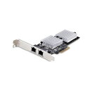 StarTech.com ネットワークアダプターカード PC パソコン I Express x1 2ポート ST10GSPEXNDP21個 高速データ転送が可能...