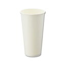 シモジマHEIKO ペーパーカップ アイス・ホット兼用 20オンス(630ml) ホワイト 口径90mm #0045359941セット(1000個:25個×40...
