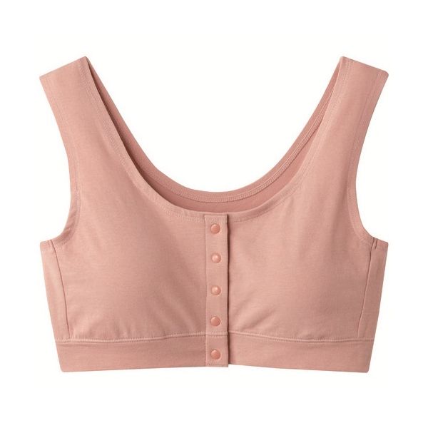 セルヴァン 楽ちん前開きブラ ピンクL セルヴァン 楽ちん前開きブラ ピンクL