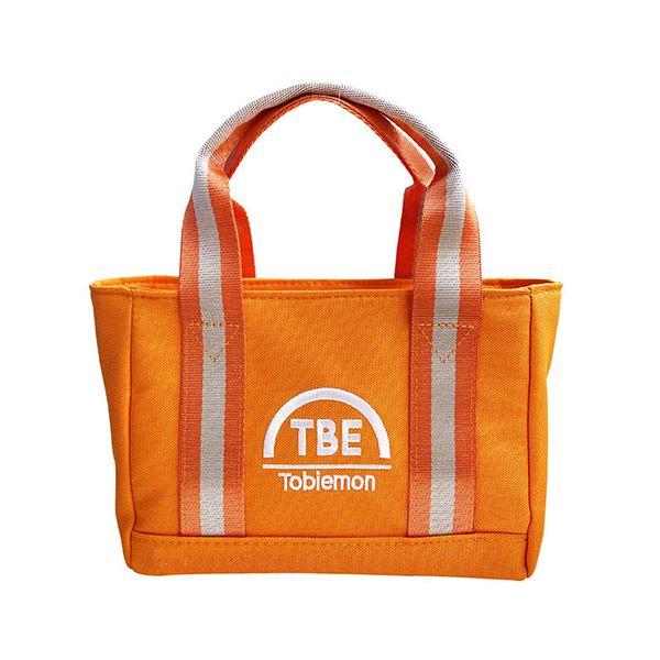【5個セット】 TOBIEMON トートバッグ オレンジ T-TTBG-ORX5 アクティブなライフスタイルにぴったり 防..