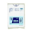 【10セット】 ジャパックス メタロセン配合ポリ袋 30L透明10枚 TM33X10 30リットルの透明で丈夫なポリ袋10枚セット 高品質で使いやすく、耐久性も...