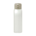 モテコ ワンタッチ栓マグボトル500ml ホワイト 白 7.3×6.8×23cm C6129749 白 モテコ ワンタッチ栓マグボトル500ml ホワイト 白 ...