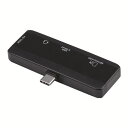 Digio2 Type-C USB3.2Gen2+2.0 2ポートコンボハブ SDCRW/3.5mm4極付 COM-C3SD152BK Digio2 Type-...