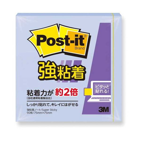 【まとめ】 スリーエム ジャパン Post-it強粘着654SS-NB ブルー 【×10セット】 青 強力な粘着力で使いやすい 青色のポストイット654SS-N...