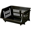 【3個セット】 平和工業 積み重ねバスケット Nブラウン 茶 スタッキングバスケット マルチユース 整理 収納 ソリューション キッチン 台所 &クローゼット タンス 洋服ダンス 用 【3個セット】 ブラウンカラーで統一された積み重ね可能なバスケット 茶