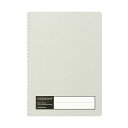 マルマン リングノート COCOCHYB5 メモリ入7mm罫 40枚 グレー N477-11 1セット(10冊) エコフレンドリーなユーザーと環境に優しいノート...