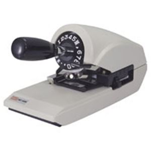 マックス ロータリーチェックライタ RC-150S 手で操作するオフィス用チェックライター、仕事に最適なマックスのロータリーチェックライターRC-150S 確実...