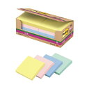 スリーエム ジャパン Post-itエコノ強粘着6541SS-Kパステル混色 色鮮やかなペタルが貼り付く 強力な粘着力で長持ち パステル調のポストイット6541...