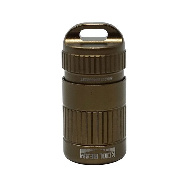 KOOLBEAM クールビーム KB-41BR 完全防水 キーチェーンLEDライト M・E・U KOOLBEAM-53686 水に強いLED..