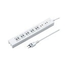 【5個セット】 電源タップ 2m TAP-F27-2KPX5 7つの差し込み口で2台の機器を同時に安心 安全 して使用 集中スイッチとマグネット搭載で便利さ倍増...