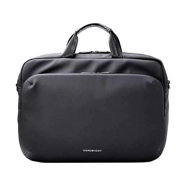 ブリーフバッグ 15.6インチ 樹脂コート ブラック ZSB-BC01L15BK 黒 15.6インチノートパソコン PC 用ブラック樹脂コートブリーフバッグ エレガントでスタイリッシュなデザインでビジネスシーンに最適 持ち運びラクラクでアイテムをしっかり保護 通勤や出張を快適に 黒