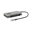 StarTech.com USB-Cハブ 100W PD USB-C×4 25cm巻取式ケーブル 配線 スペースグレーHB31CM4CPD3 1個 パワフルなU...