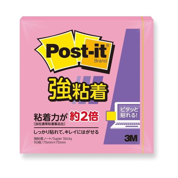 【まとめ】 スリーエム ジャパン Post-it 654SS-RO 強粘着 75mm*75mm 【×10セット】 強力な粘着力で便利なサイズ 10セットでお得に...