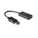 StarTech.com DisplayPort-HDMI変換アダプタ 4K対応 ブラック DP2HD4K60H 1個 黒 4K解像度に対応した、Display...