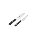 燕人の匠 桜吟 三徳包丁170mm&ペティナイフ140mm ETO-501 日本の美しさを象徴する桜の模様が施された、燕市の職人による匠の技が光る包丁セット 優...