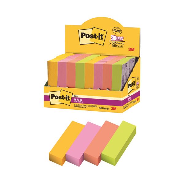 【まとめ】スリーエム ジャパン Post-it強粘着7001SS-MC-6N【×3セット】 超強力な粘着力を持つポストイット7001SS-MC-6Nが3セット ...
