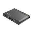 StarTech.com USB Type-C接続マルチアダプタ ブラック DKT30CHCPD 1個 黒 USB Type-Cポートを活用して、複数のデバイス...