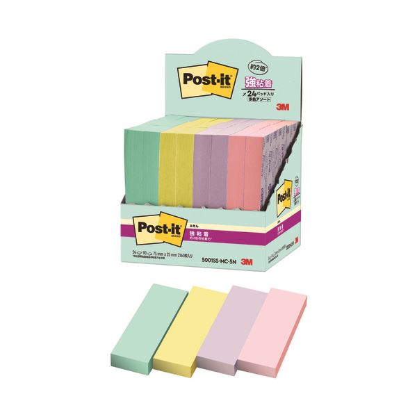 【まとめ】スリーエム ジャパン Post-it強粘着5001SS-MC-5N【×3セット】 超強力な粘着力 3つのセットでお得にGET ポストイット5001SS...