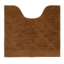 【2個セット】 ルックス トイレマット 55×60cm ロンブス(ブラウン) 茶 【2個セット】 ルックス トイレマット 55×60cm ロンブス(ブラウン) ...