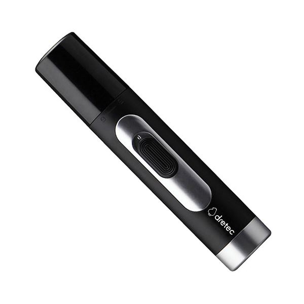 DRETEC ドリテック Refleu マユコーム付マルチシェーバー ブラック 2.9×2.9×14.2cm B1083618 黒 マルチ機能を備えたブラックカ...