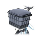 川住製作所 自転車用インナーカバー プレミアム 2段式・フロントタイプ ダークグレー KW-850DG 8129353 バスケットの美しさを保つ、インナータイプ...