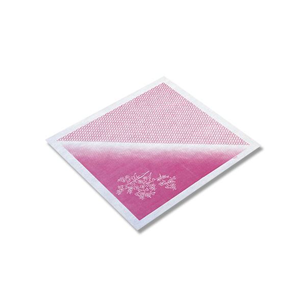 不織布風呂敷 アラカルト 亀甲ボカシ66cm角 1セット(200枚:20枚×10パック) 発色力抜群のナイロン不織布製風呂敷 華やかなアラカルト柄で、亀甲ボカシ...