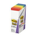 【まとめ】 スリーエム ジャパン Post-it 500SS-R 強粘着 75mm×25mm 色帯 【×3セット】 強力な粘着力で使いやすい カラフルな帯が目を...