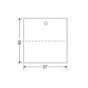 サトー タグ 標準2号 プロパー 40×37 544103471 1箱(20000枚:2000枚×10巻) サトー タグ 標準2号 プロパー 40×37 544...