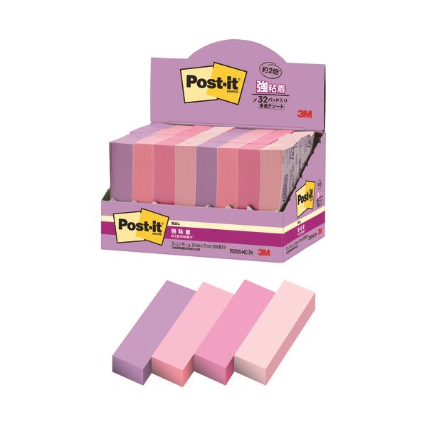 【まとめ】スリーエム ジャパン Post-it強粘着7001SS-MC-7N【×3セット】 超強力な粘着力を誇る便利な付箋 3セットでお得にGET 強力粘着付箋...