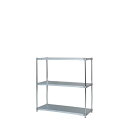 ガルバシェルフ 整理 収納 棚 キャビネット 46×120cm 3段・H120cm 組立式 120cmの高さで使いやすい、46cm幅のガルバンシェルフ 棚 キャ...