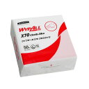 (まとめ) 日本製 国産 紙クレシアワイプオールX70 クロスライク 6つ折り Lサイズ 60375 1パック(50枚) 【×3セット】 使い捨ての拭き取りクロ...