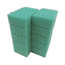 (まとめ)キクロン キクロンプロ カラースポンジ10個 グリーン (×5セット) 緑 鮮やかなグリーンのカラースポンジ10個セット キクロンプロの進化形、まとめ...