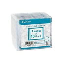 【まとめ】 Verbatim BD・DVD・CDケース10mm厚 10枚 CPSJC10 【×3セット】 BD・DVD・CDを整理 収納 する10mm厚のケース...